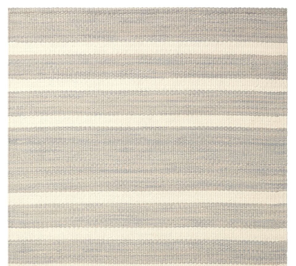 Danton Striped Performance Indoor/Outdoor Rug Pottery Barn Australia